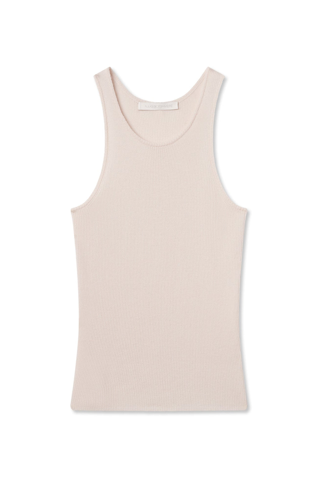 CAROLINA CREWNECK CASHMERE TANK