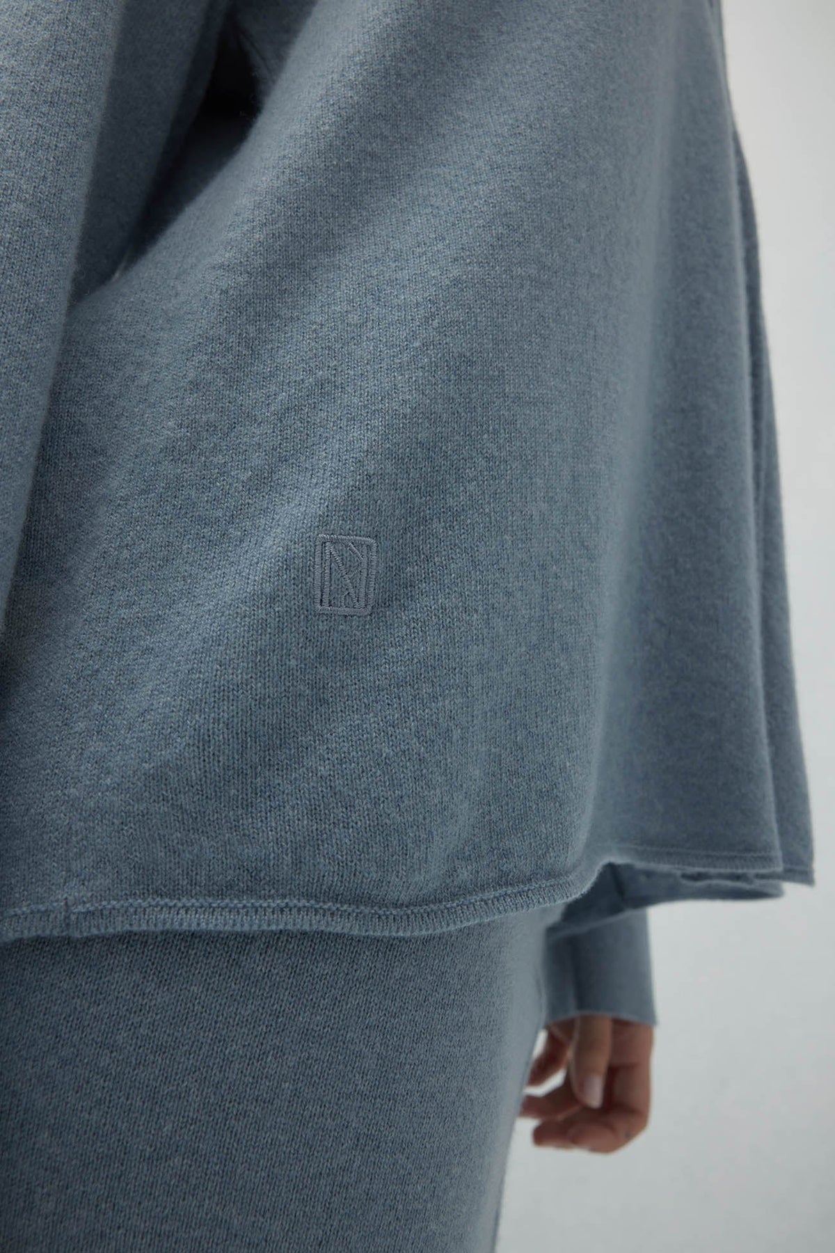 CATANIA DENIM CASHMERE SHIRT