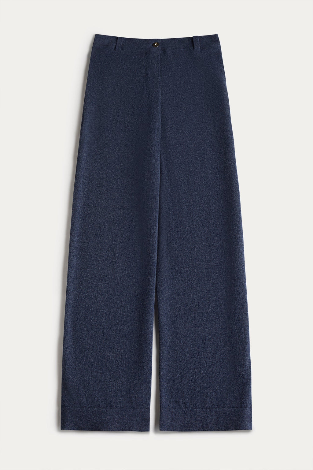 NAPLES DENIM CASHMERE WIDE LEG PANTS