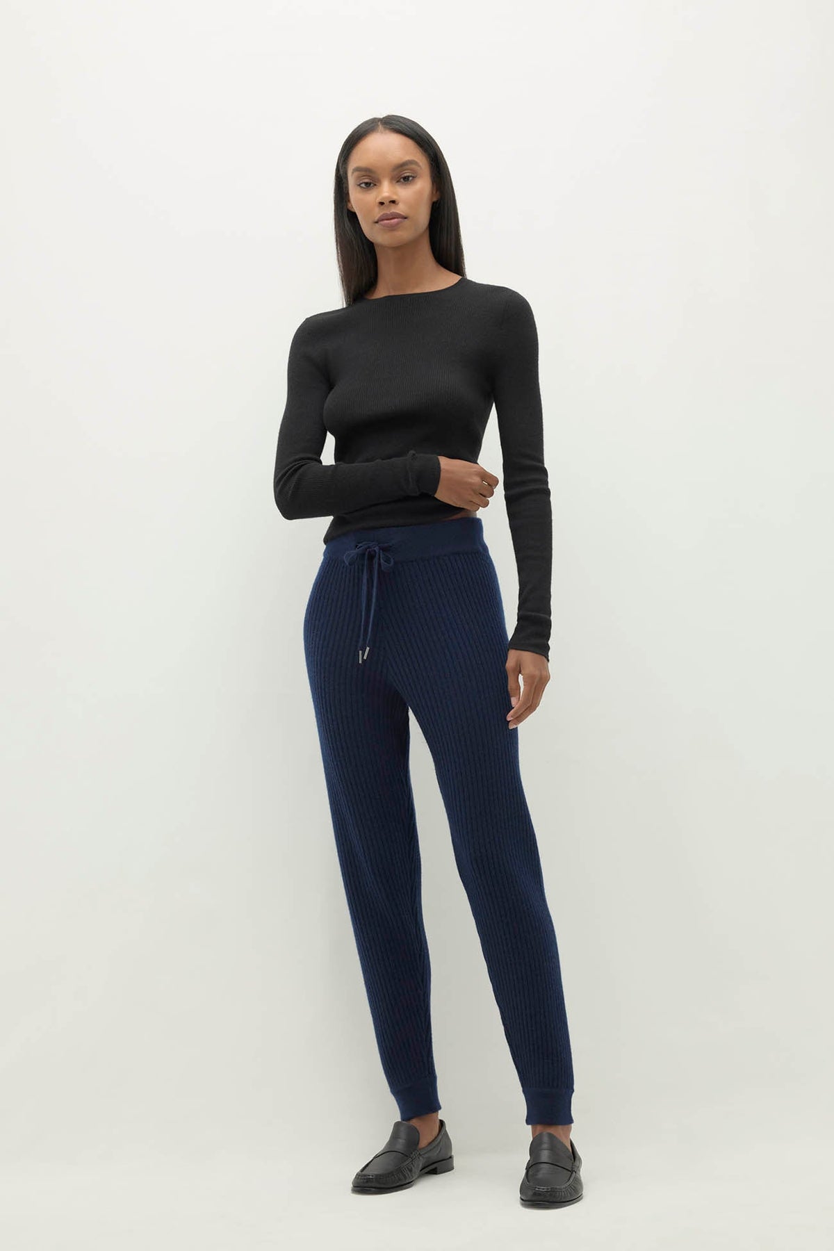 HEIDI RIBBED JOGGER PANT