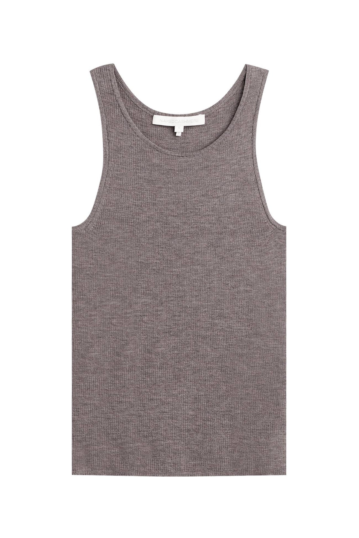 CAROLINA CREWNECK CASHMERE TANK