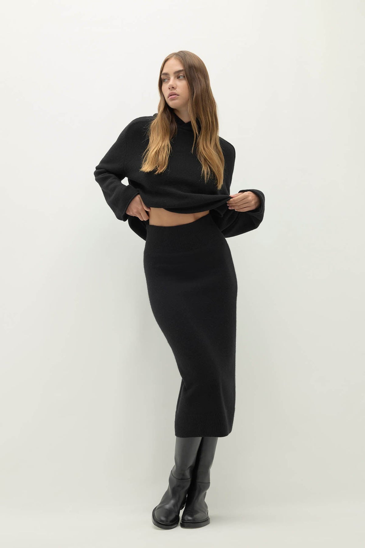 GINA MIDI SKIRT
