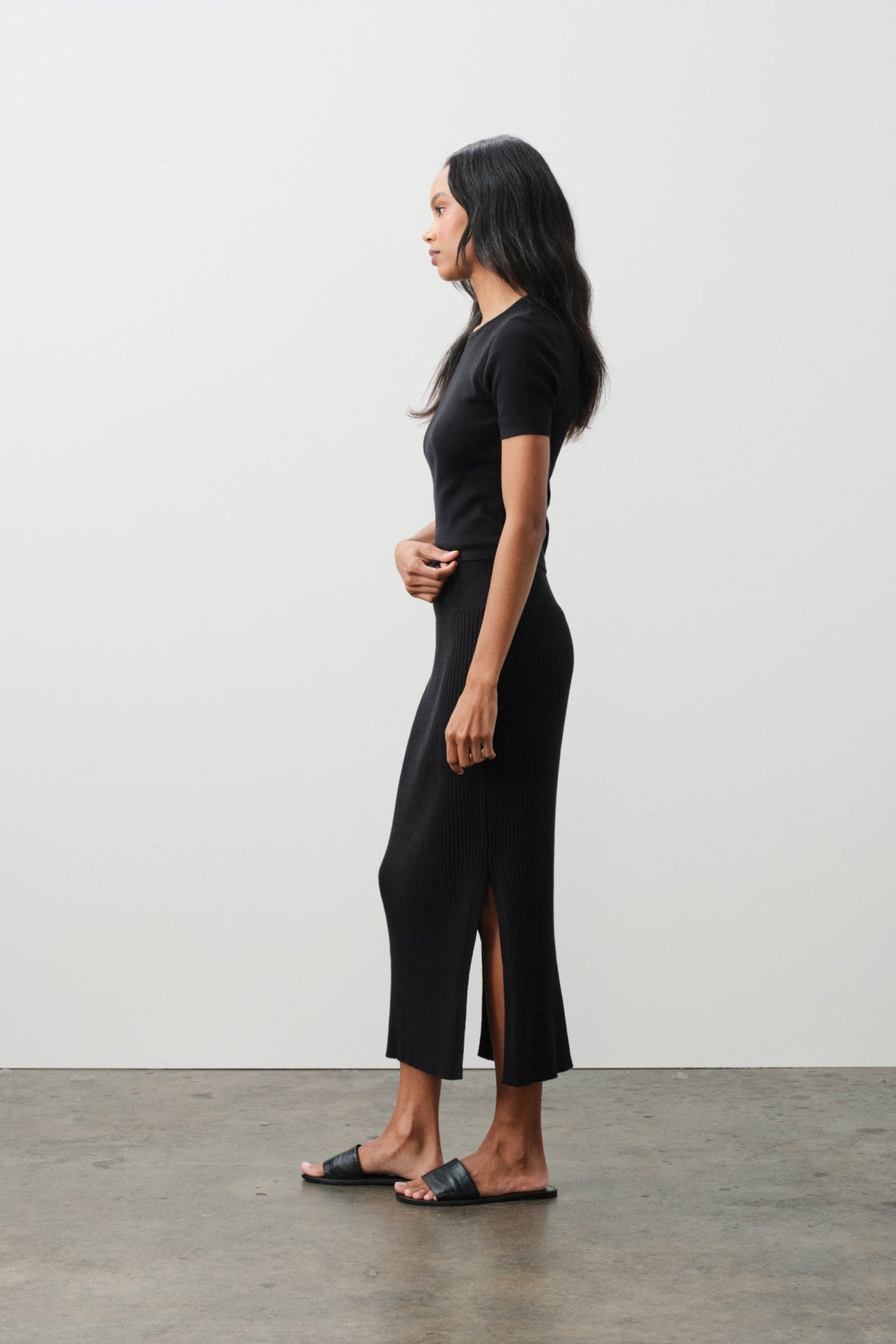 AUBRIE MIDI SKIRT