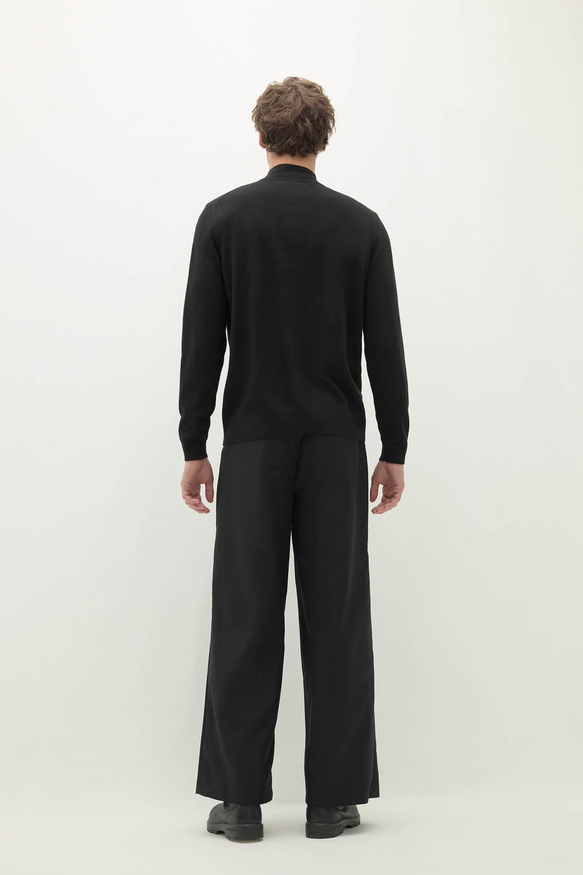 PHILLIP QUARTER-ZIP CASHMERE SWEATER