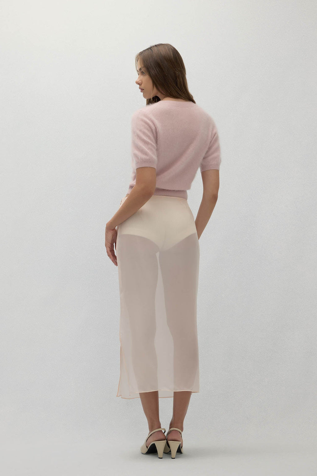 SHEENA BRUSHED CASHMERE SWEATER
