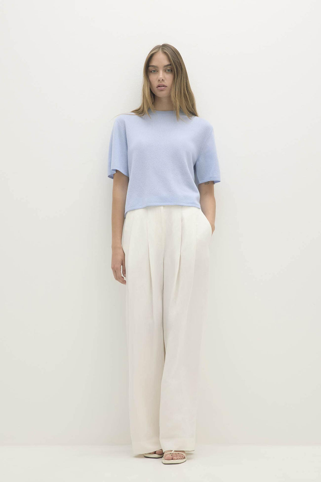 JEAN CASHMERE CREWNECK SWEATER