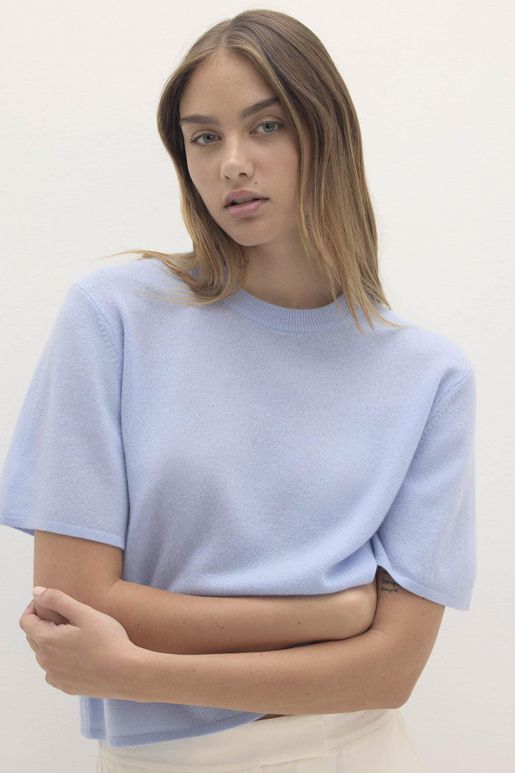 JEAN CASHMERE CREWNECK SWEATER