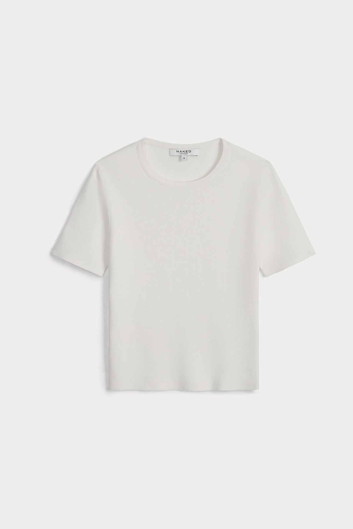 AMEY COTTON CASHMERE CREWNECK TEE