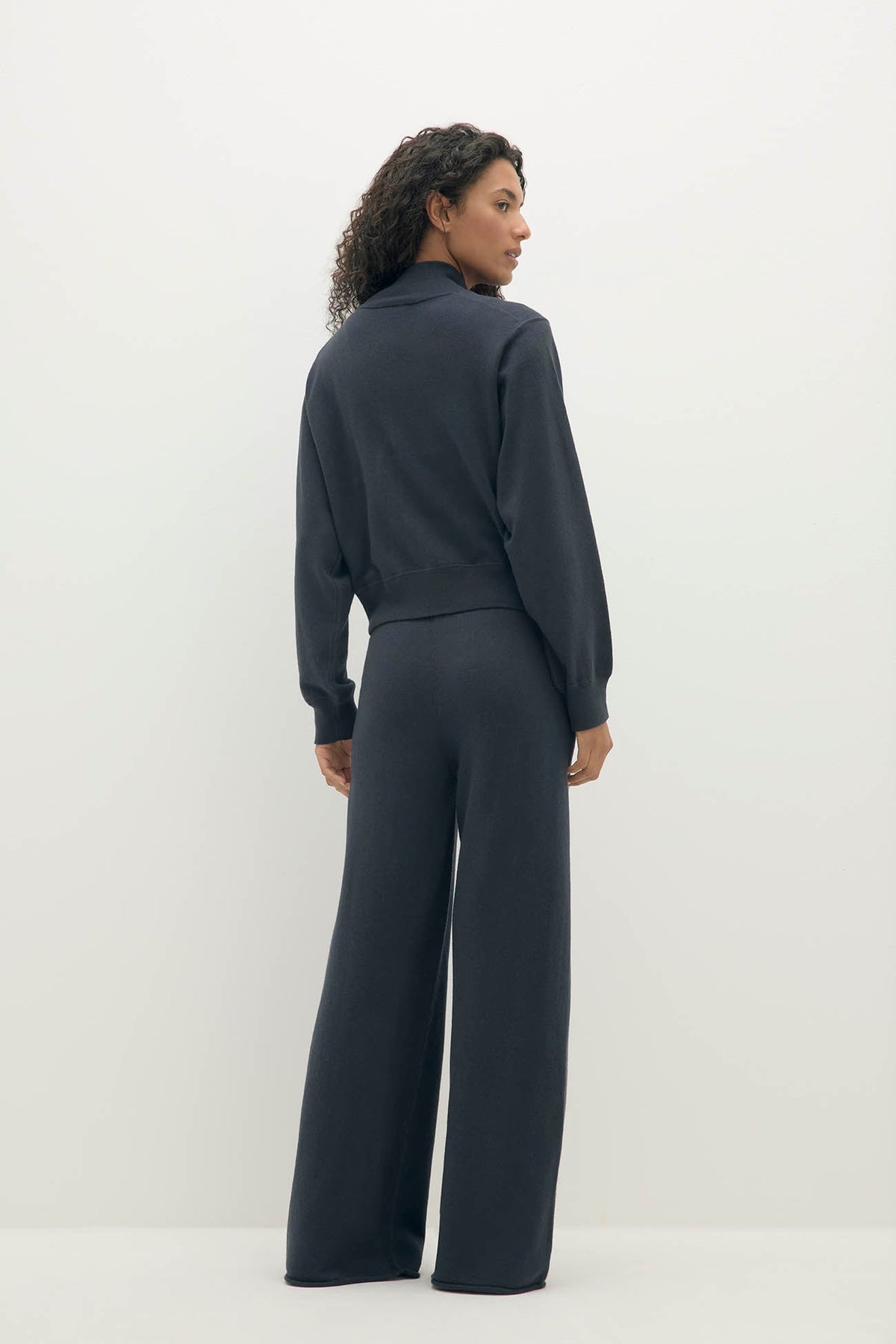ALINA COTTON CASHMERE TRACK JACKET