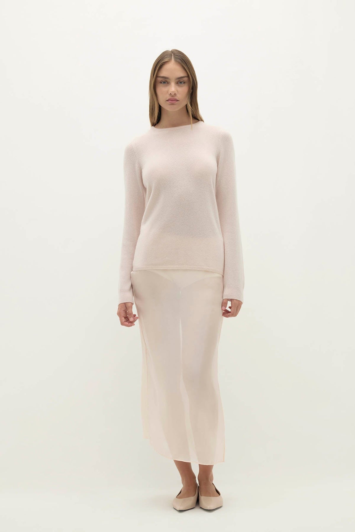 ADDY CREWNECK CASHMERE SWEATER
