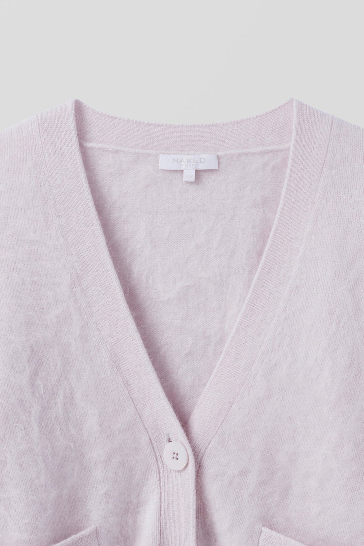 MICHAELA BRUSHED CASHMERE CARDIGAN
