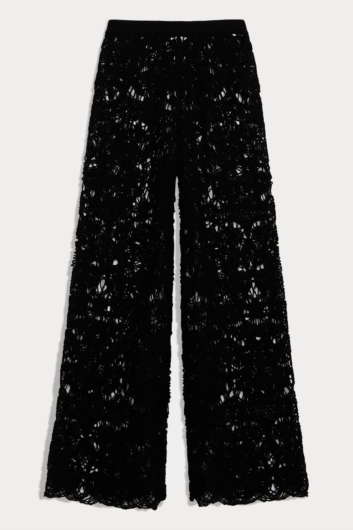 LORRAINE CROCHET CASHMERE BLEND PANT