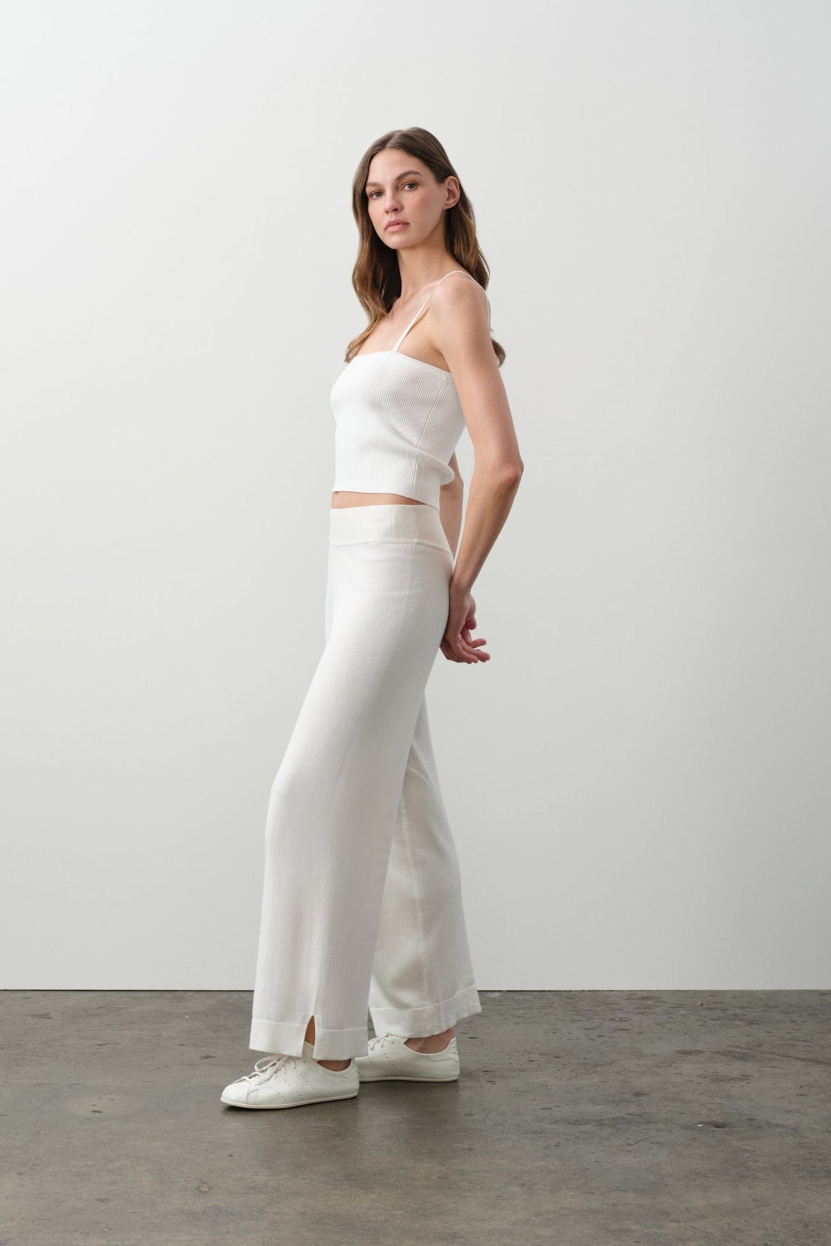 ARIAH COTTON CASHMERE PANT