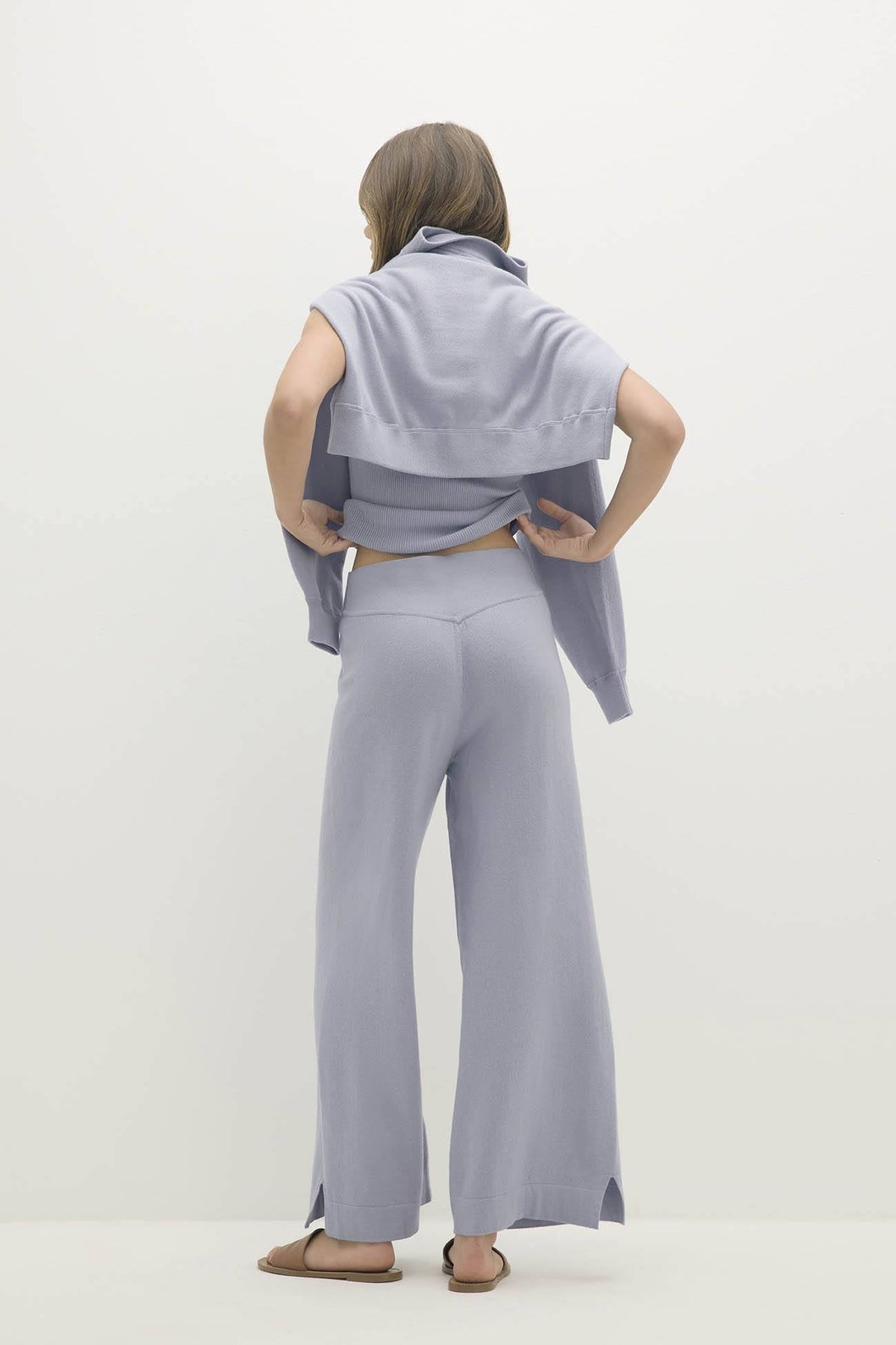 ARIAH COTTON CASHMERE PANT