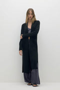 CARMELA LONGLINE CASHMERE CARDIGAN