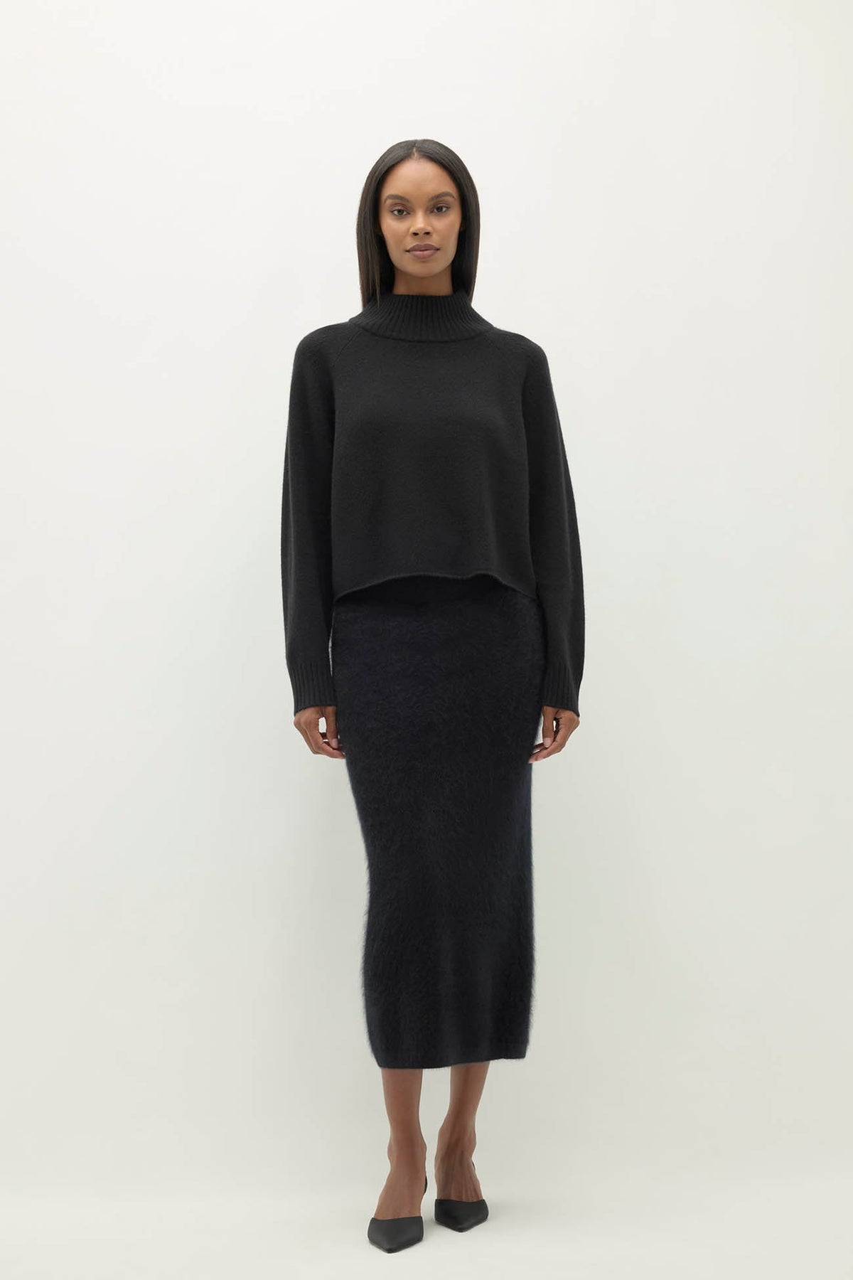 NOEMI CASHMERE MOCK NECK