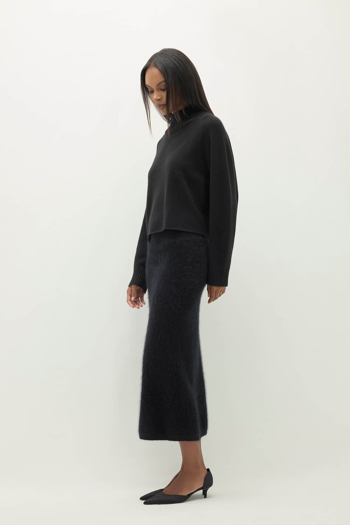 NOEMI CASHMERE MOCK NECK