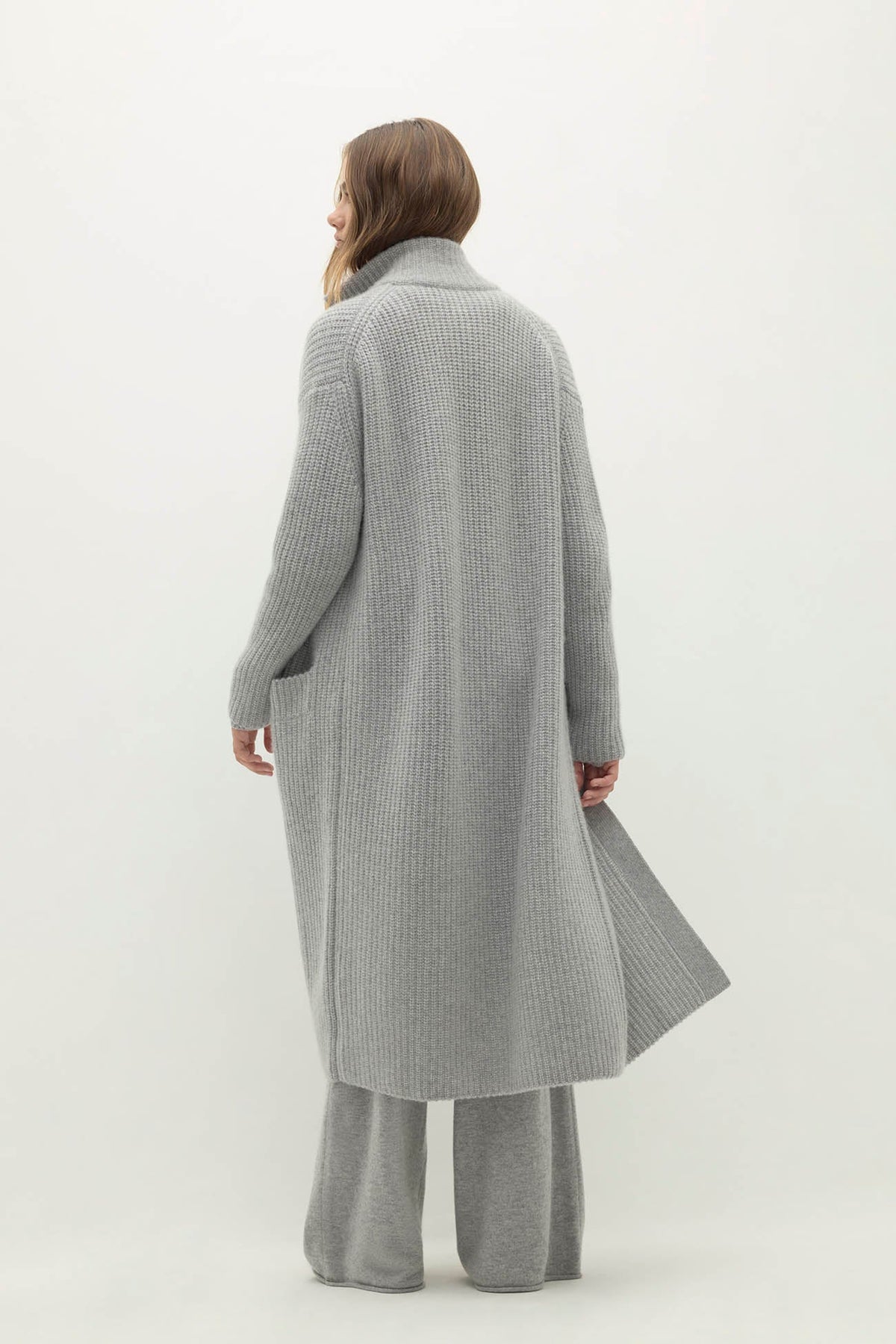 ADRIANA FISHERMAN RIB CARDIGAN