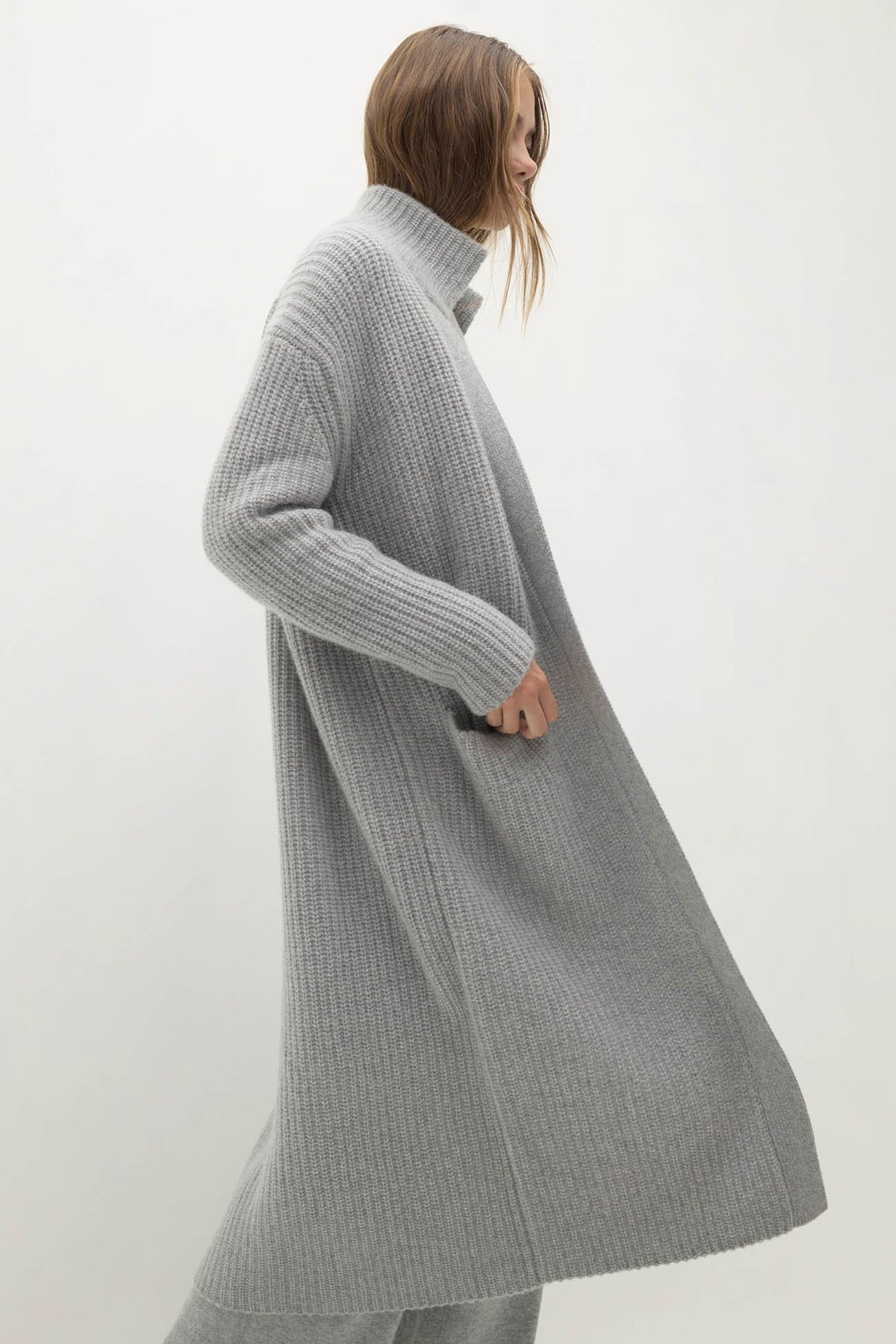 ADRIANA FISHERMAN RIB CARDIGAN
