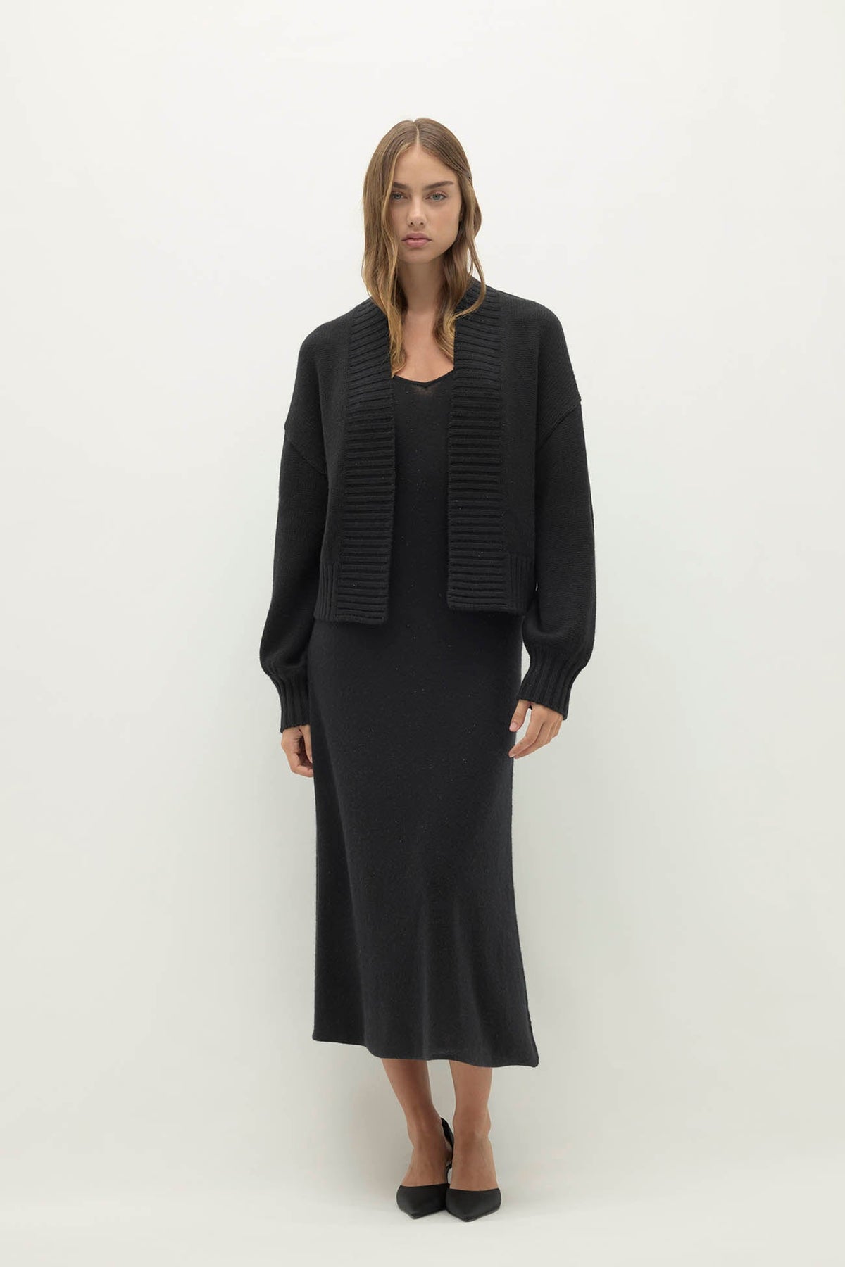 ROBERTA SEQUIN CARDIGAN