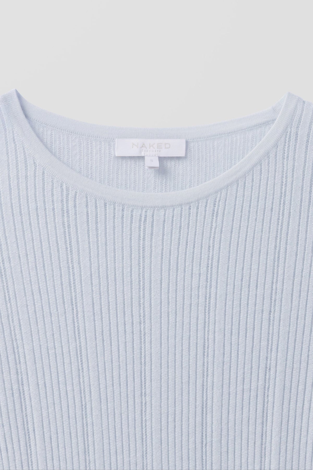 MABLE TRELLIS LONG SLEEVE CASHMERE TEE