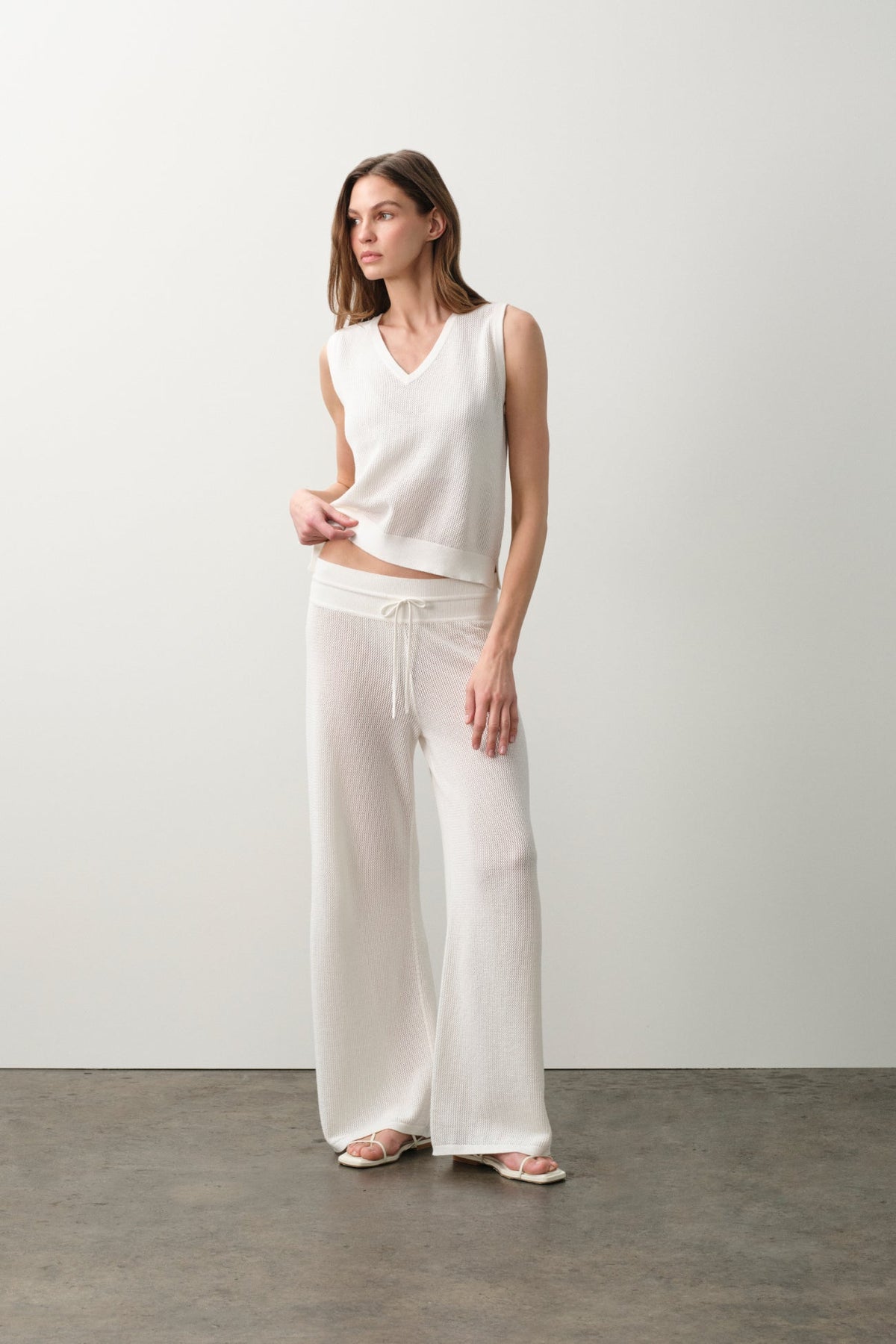 LYRA COTTON CASHMERE PANT