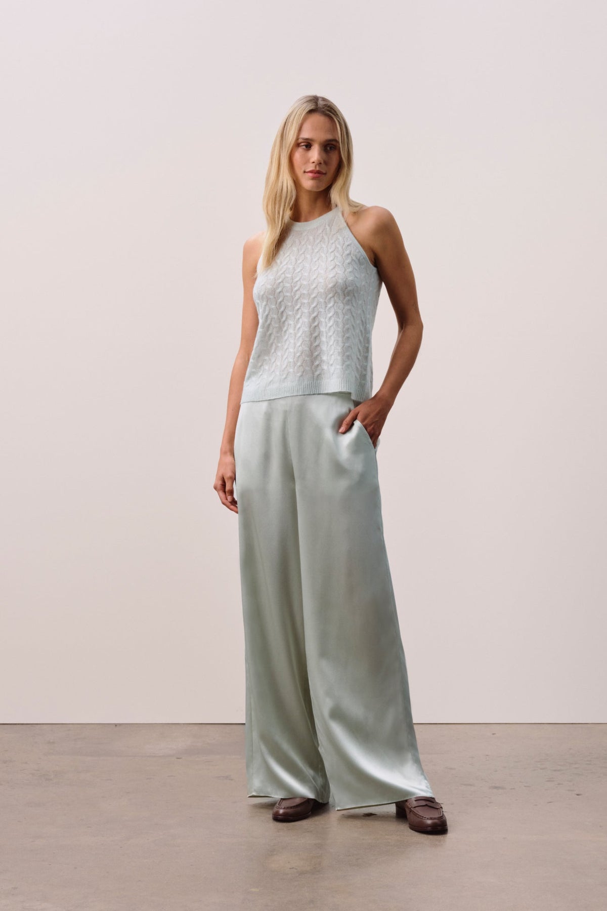 ALOUETTE CABLEKNIT TANK