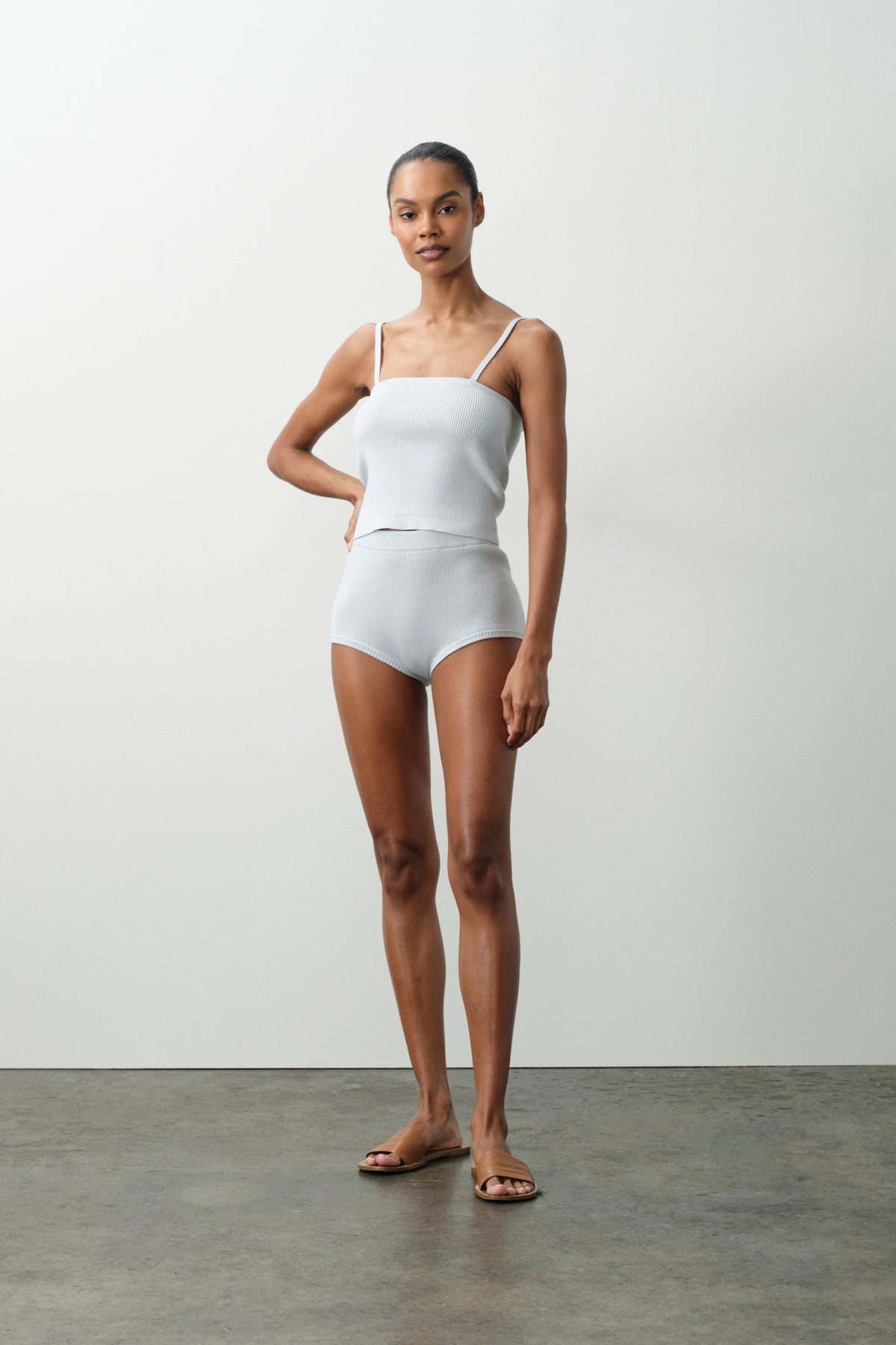 MALIA COTTON CASHMERE TANK