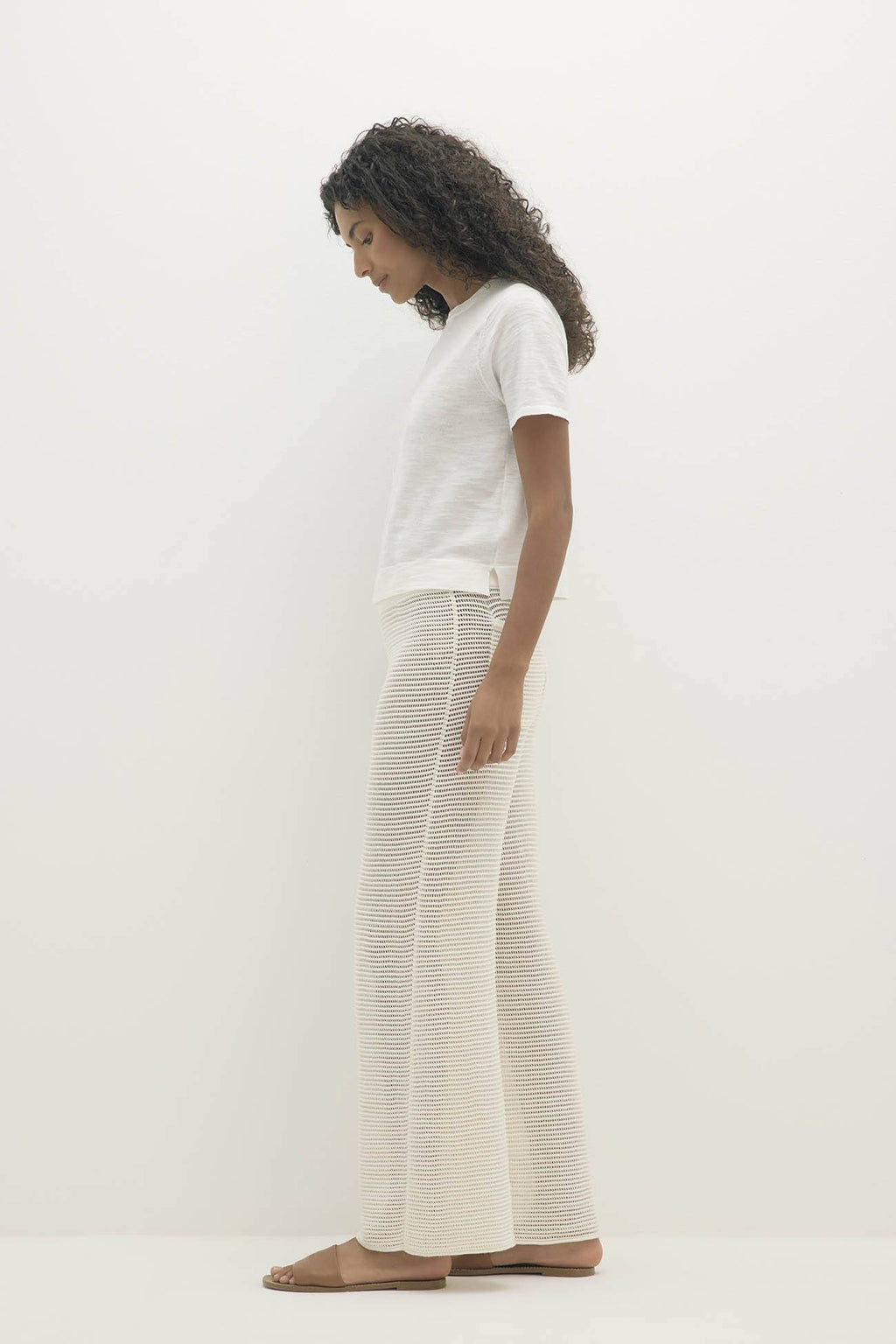 NELLA ORGANIC COTTON CREWNECK TEE