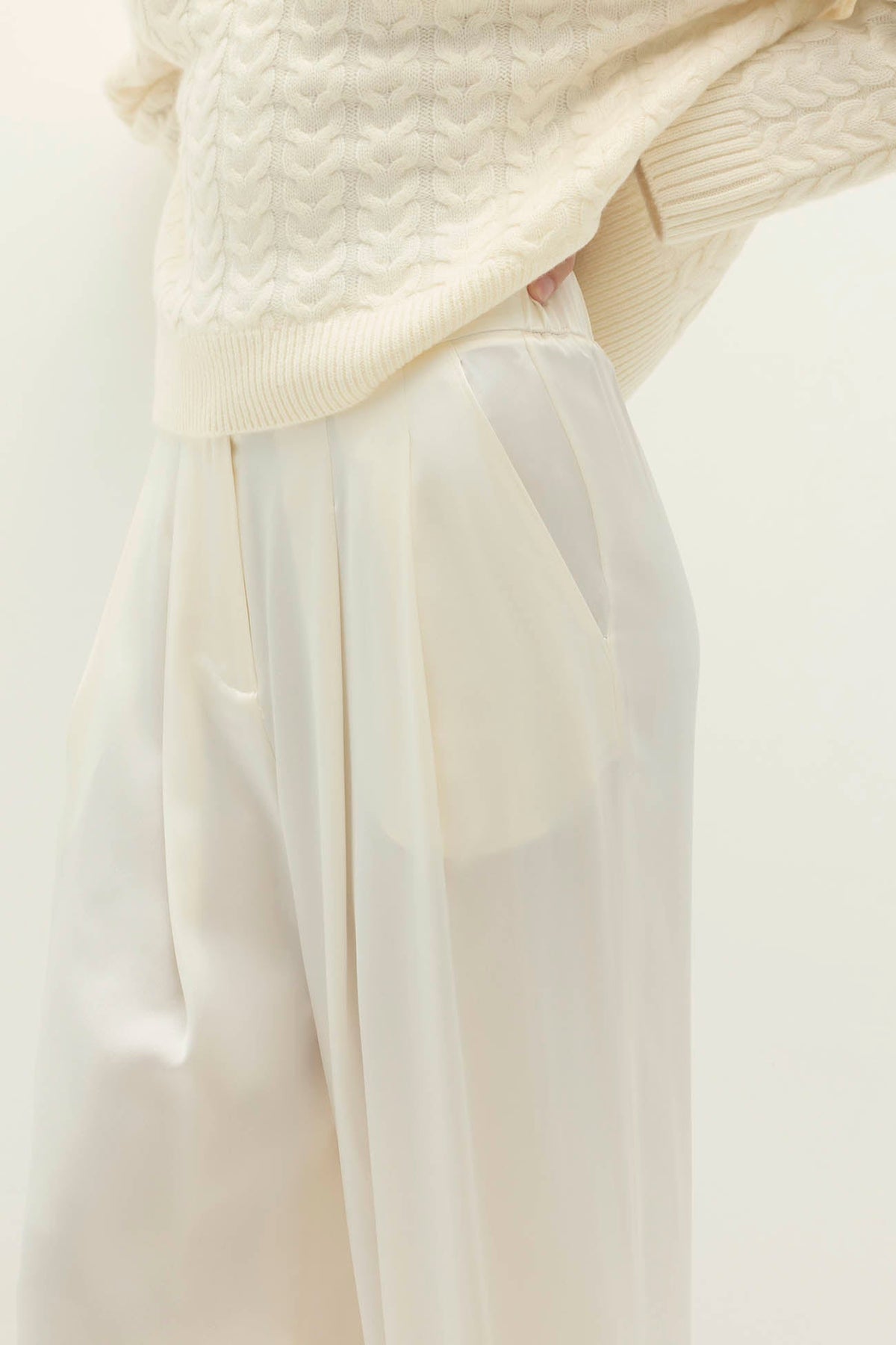 ROSALIE SILK TROUSER
